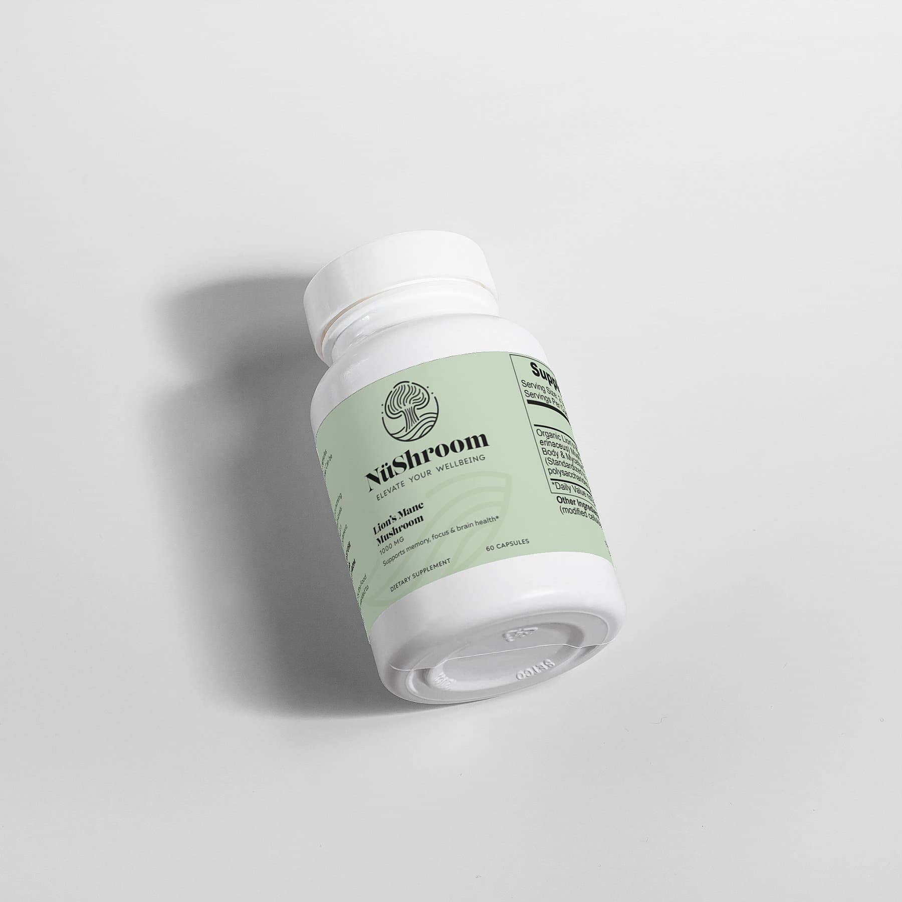 Cognitive Clarity Capsules (Lion's Mane)