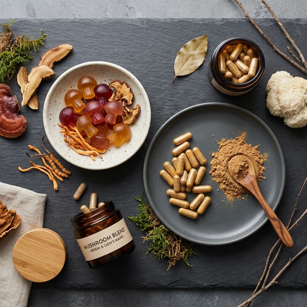 Mushroom Gummies vs. Capsules vs. Powder: Which Form Is Best?